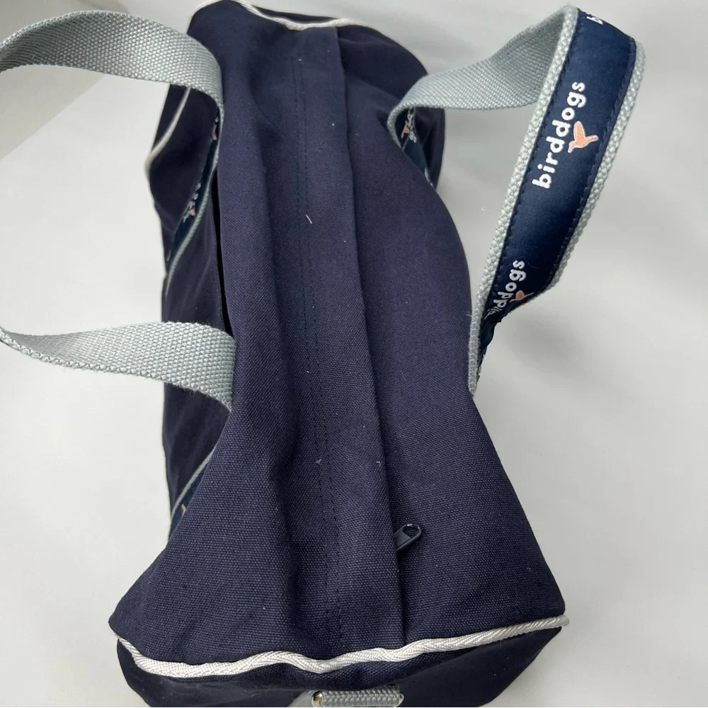 Birddogs Duffle Bag Canvas Overnight Gym Bag Navy Bird Dogs